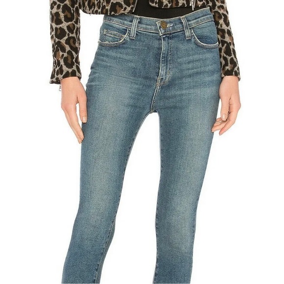 CURRENT/ELLIOTT The Super High Waist Stiletto Jean in Harvey Destroy Sz. 27 - Picture 4 of 8